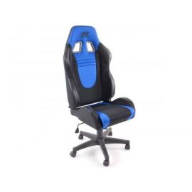 FK kancelářská židle křeslo Racecar černo-modré