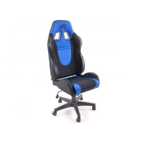 FK kancelářská židle křeslo Racecar černo-modré