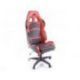 FK kancelářská židle křeslo Cyberstar černo-červené