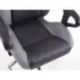 FK kancelářská židle křeslo Lincoln černo-šedé