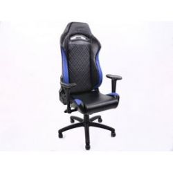 FK kancelářská židle křeslo / herní sedadlo London černo-modré