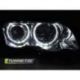 Přední světla BMW E46 05.98-08.01 LIMO TOURING ANGEL EYES CHROM LED