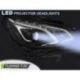 Přední světla FORD MERCEDES W212 13-16 DRL R87 BLACK LED