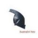 Nadkolí, podběh BMW 5 F10/F11 12.09- Polyetylen, pravý přední, zadní část OE: 51 71 7 186 724
