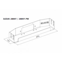 Montážní deska pro naviják SUZUKI JIMNY 2012 - 2018