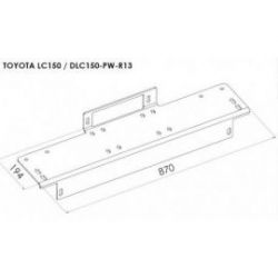 Montážní deska pro naviják TOYOTA LAND CRUISER 150 2013 - 2017