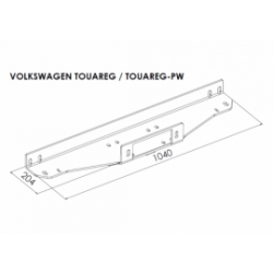 Montážní deska pro naviják VW TOUAREG 2010 -