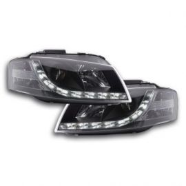 Světla přední LED DRL Audi A3 8P 03- Černé