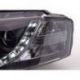 Světla přední LED DRL Audi A3 8P 03- Černé