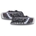 Světla přední LED Audi A4 8E 01-04 Chrom