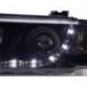Světla přední LED BMW 3 C/C E36 92-98 Černé