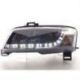 Světla přední LED Fiat Stilo 3D Černé