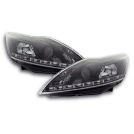 Světla přední LED Ford Focus 3/5D 08- Černé