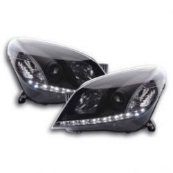 Světla přední LED Opel Astra H 04-10 Černé