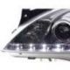 Světla přední LED Opel Corsa C 01-06 Chrom