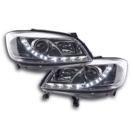 Světla přední LED Opel Zafira A 99-04 Chrom