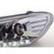 Světla přední LED DRL VW Scirocco 3 Chrom