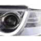 Světla přední LED DRL Audi A4 01-04 Chrom