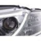 Světla přední LED DRL Audi A4 04-08 Chrom