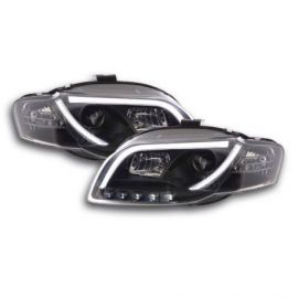 Světla přední LED DRL Audi A4 8E 05- Černé