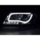 Světla přední LED DRL Audi A6 97-01 Chrom