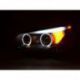 Světla přední Xenon Angel Eyes LED BMW 5 E60/E61