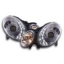 Světla přední LED Mercedes W211 02-06 Chrom