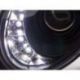 Světla přední LED Mercedes W211 02-06 Černé