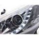 Světla přední LED DRL Peugeot 207 06- Chrom