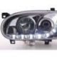 Světla přední LED DRL VW Golf 3 91-97 Chrom