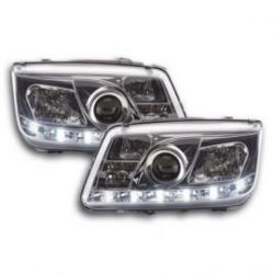 Světla přední LED DRL VW Bora 98-05 Chrom