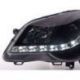 Světla přední LED DRL VW Polo 4 9N3 Černé