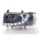 Světla přední LED DRL VW Bus T4 90-96 Chrom