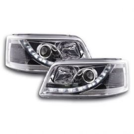 Světla přední LED DRL VW Bus T5 03-09 Chrom