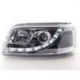 Světla přední LED DRL VW Bus T5 03-09 Chrom