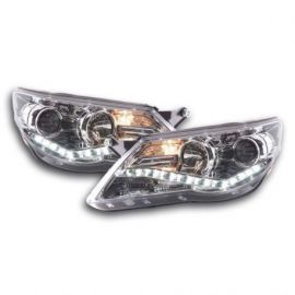 Světla přední LED VW Tiguan 07-11 Chrom