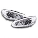 Světla přední LED DRL VW Golf 6 08-12 Chrom