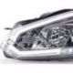 Světla přední LED DRL VW Golf 6 08-12 Chrom