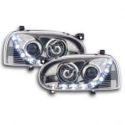 Světla přední LED VW Golf 3 91-97 Chrom