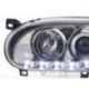 Světla přední LED VW Golf 3 91-97 Chrom