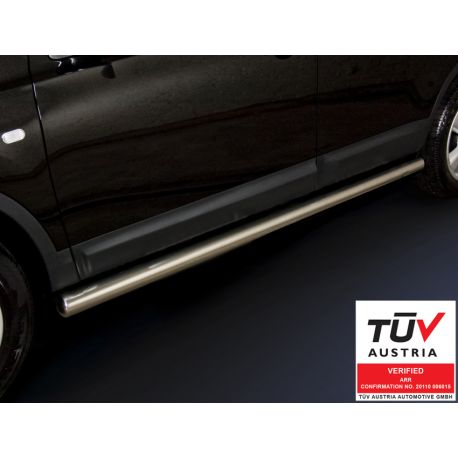 Side steps / Running boards with TÜV NISSAN QASHQAI 2010 - 2013