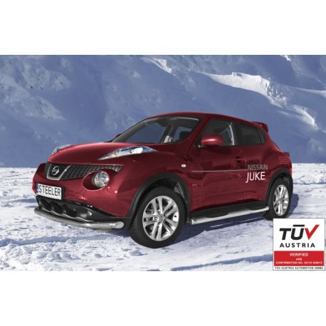 Side steps / Running boards with TÜV NISSAN JUKE 2010 -