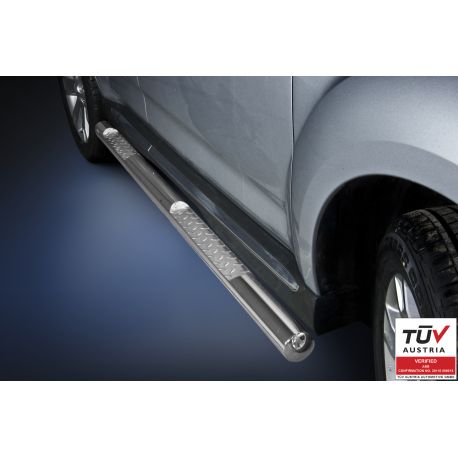 Side steps / Running boards with TÜV MITSUBISHI OUTLANDER 2010 - 2012