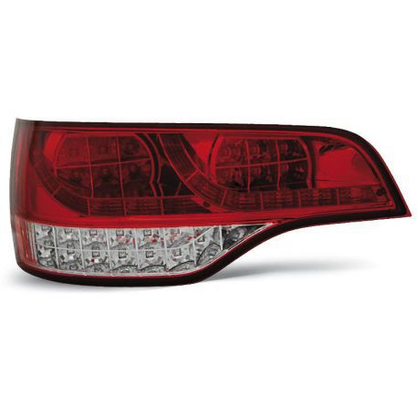 Zadní světla Ledkové AUDI Q7 06-09 RED WHITE LED