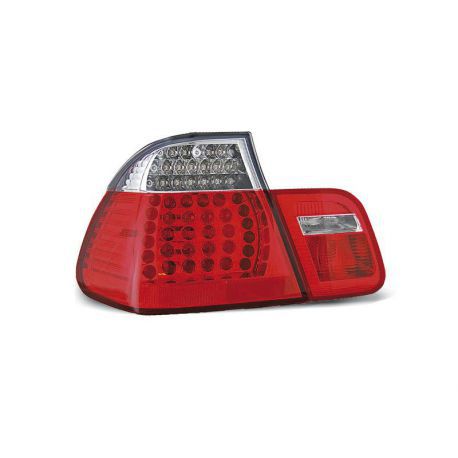 Zadní světla Ledkové BMW E46 05.98-08.01 RED WHITE LED