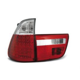 Zadní světla Ledkové BMW X5 E53 09.99-10.03 RED WHITE LED