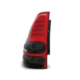 Zadní světla Ledkové TOYOTA LAND CRUISER 120 03-09 RED SMOKE LED