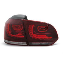 Zadní světla Ledkové VW GOLF 6 10.08-12 RED WHITE LED