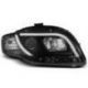 Přední světla AUDI A4 B7 11.04-03.08 LED TUBE LIGHTS BLACK