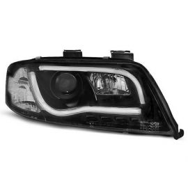 Přední světla AUDI A6 05.97-05.01 LED TUBE LIGHTS BLACK